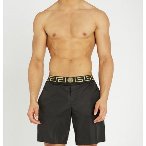 versace greca medusa swim shorts